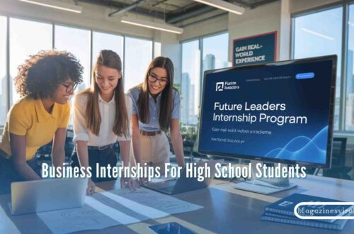 Business Internships For High School Students