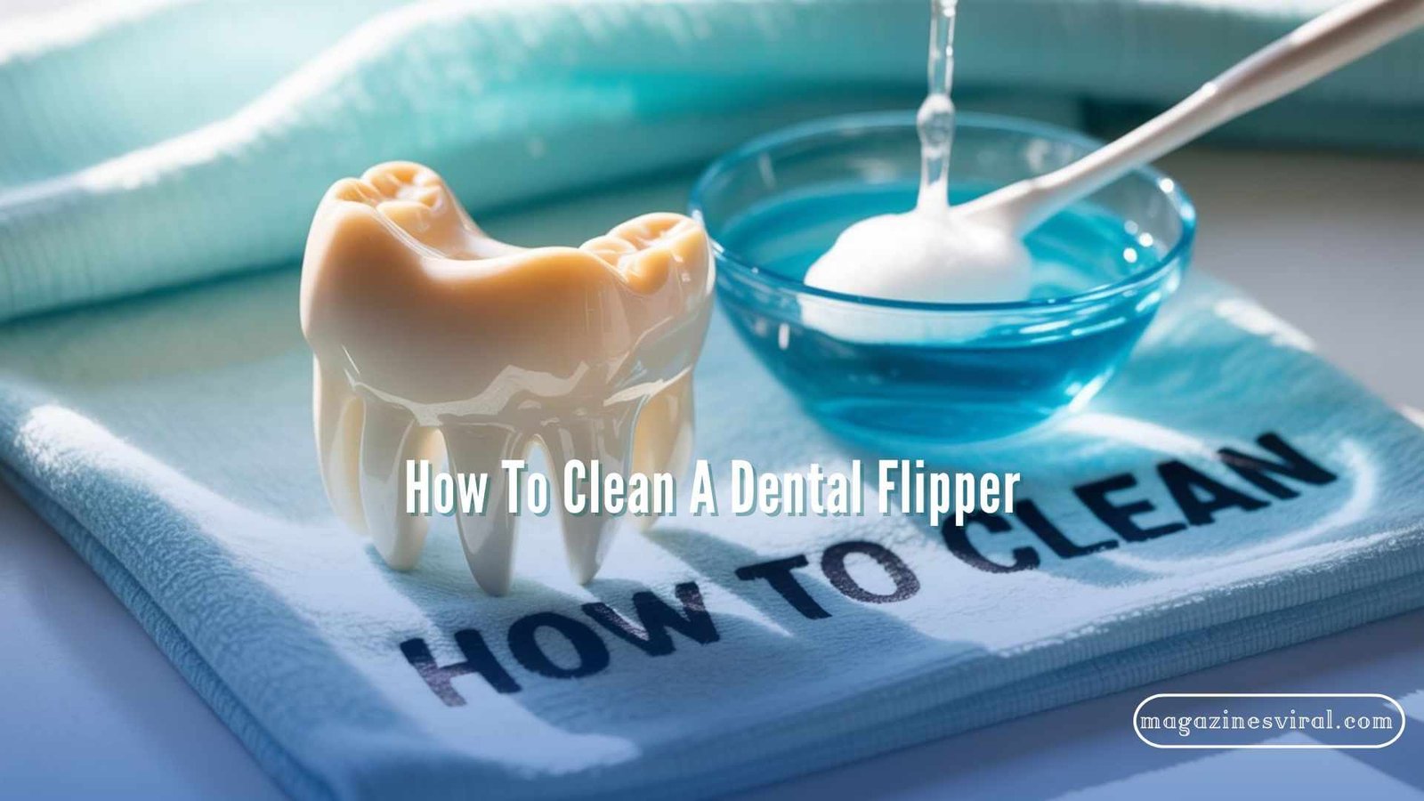 How To Clean A Dental Flipper