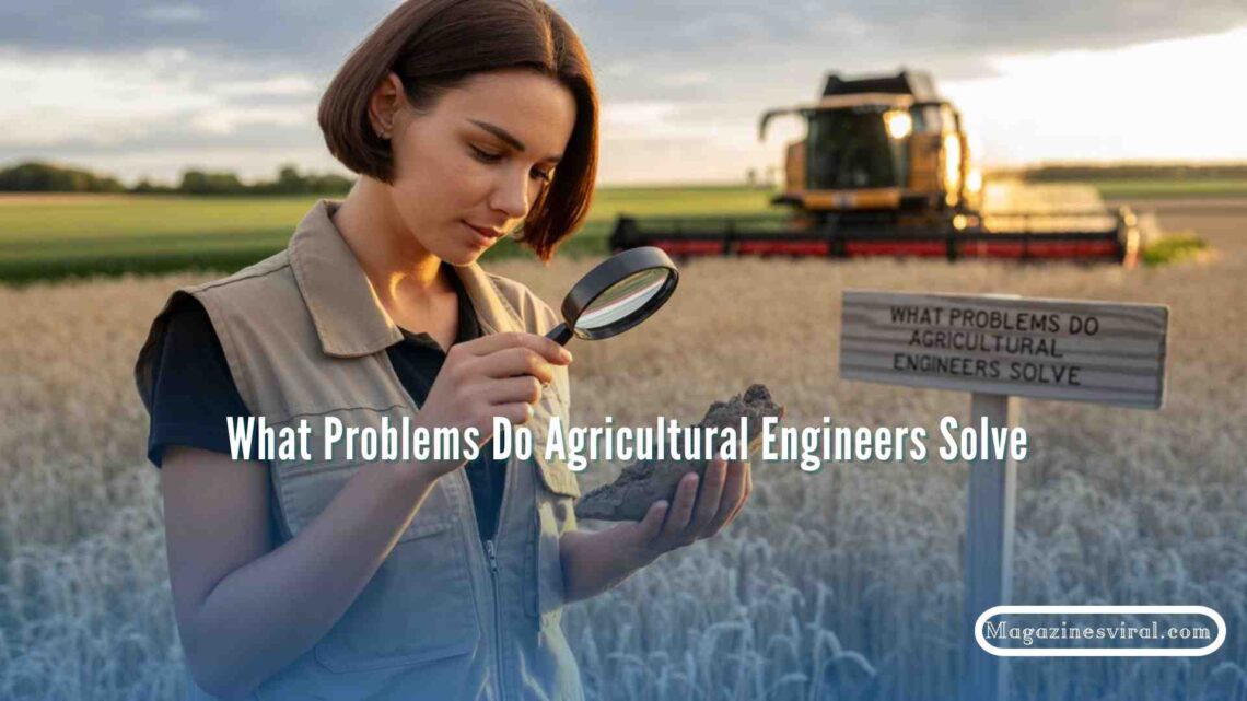 What Problems Do Agricultural Engineers Solve