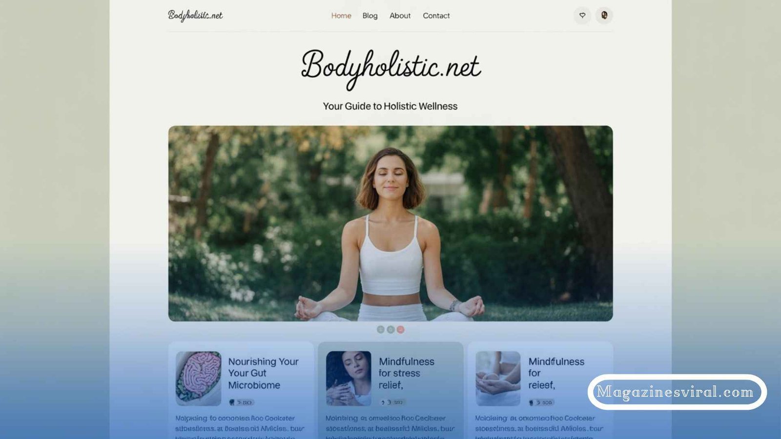 Social Posts Bodyholistic.Net Blog