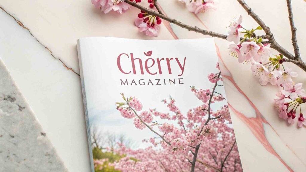 The Design Elements Behind a Cherry Magazine Cover