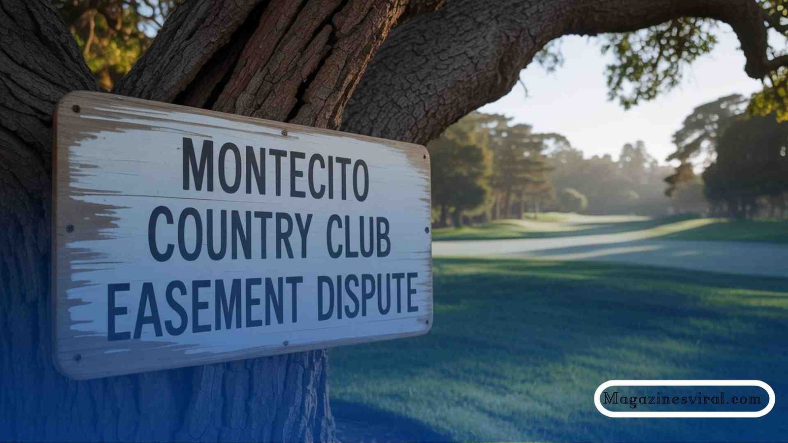Montecito Country Club Easement Dispute