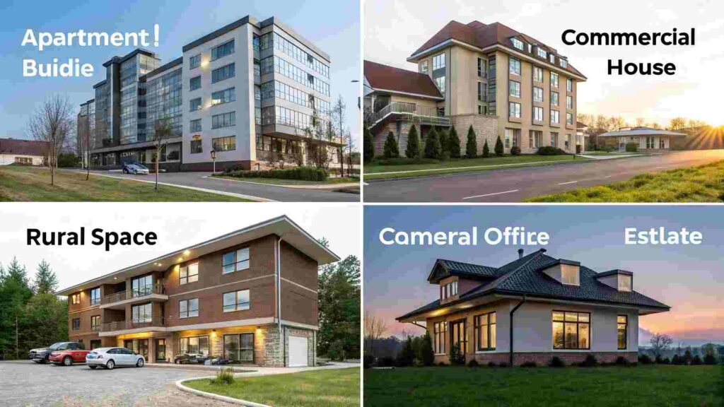 Types of Properties Managed or Sold