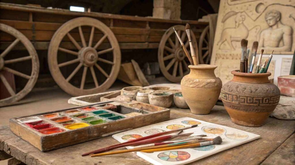 Ancient Artz Techniques and Materials